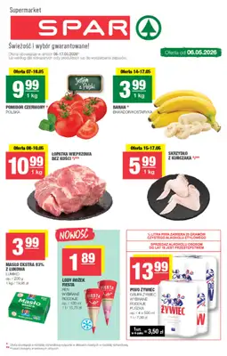 SPAR - gazetka promocyjna Gazetka Spar od środy 06.05 do niedzieli 17.05