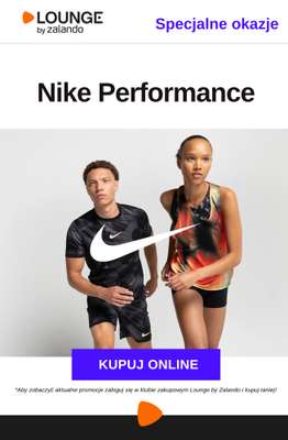 Lounge by Zalando - gazetka promocyjna Specjalne okazje:  Nike Performance od środy 29.04 do soboty 02.05