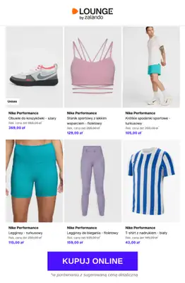 Lounge by Zalando - gazetka promocyjna Specjalne okazje:  Nike Performance od środy 29.04 do soboty 02.05 - strona 10