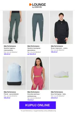Lounge by Zalando - gazetka promocyjna Specjalne okazje:  Nike Performance od środy 29.04 do soboty 02.05 - strona 8