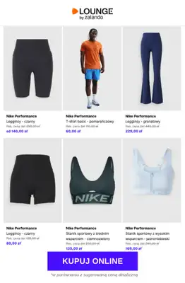 Lounge by Zalando - gazetka promocyjna Specjalne okazje:  Nike Performance od środy 29.04 do soboty 02.05 - strona 4