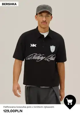 Bershka - gazetka promocyjna Męskie koszuli POLO od 79,90 PLN od środy 29.04  - strona 2
