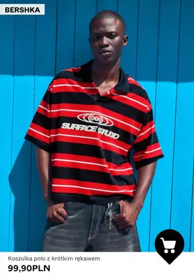 Bershka - gazetka promocyjna Męskie koszuli POLO od 79,90 PLN od środy 29.04  - strona 5