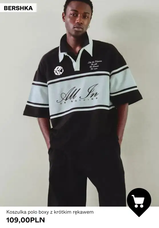 Bershka - gazetka promocyjna Męskie koszuli POLO od 79,90 PLN od środy 29.04  - strona 3