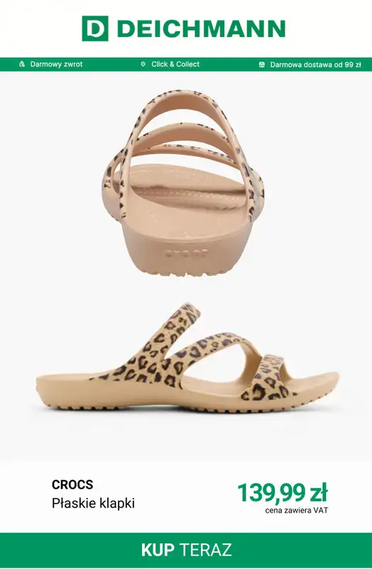 Deichmann - gazetka promocyjna Buty w zwierzęce wzory od środy 29.04  - strona 13
