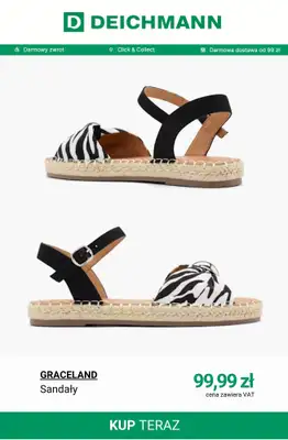 Deichmann - gazetka promocyjna Buty w zwierzęce wzory od środy 29.04  - strona 5