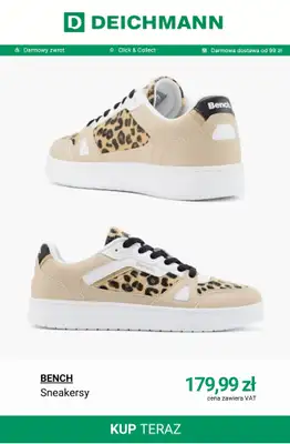 Deichmann - gazetka promocyjna Buty w zwierzęce wzory od środy 29.04  - strona 14