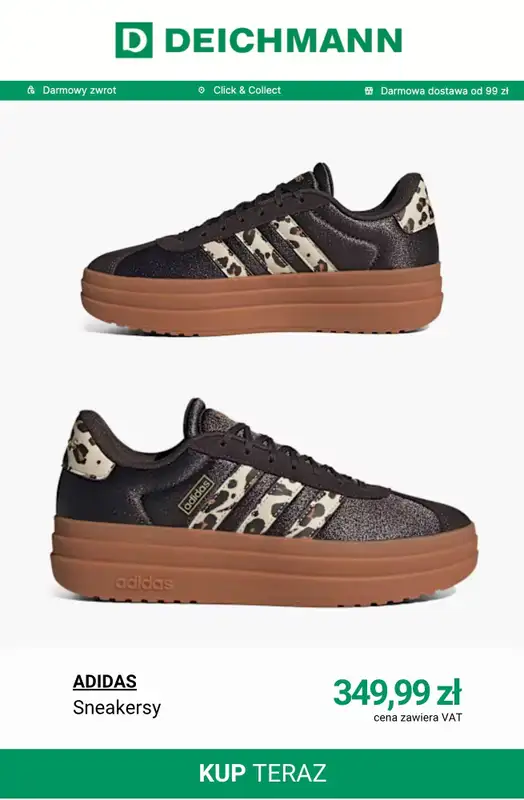 Deichmann - gazetka promocyjna Buty w zwierzęce wzory od środy 29.04  - strona 15