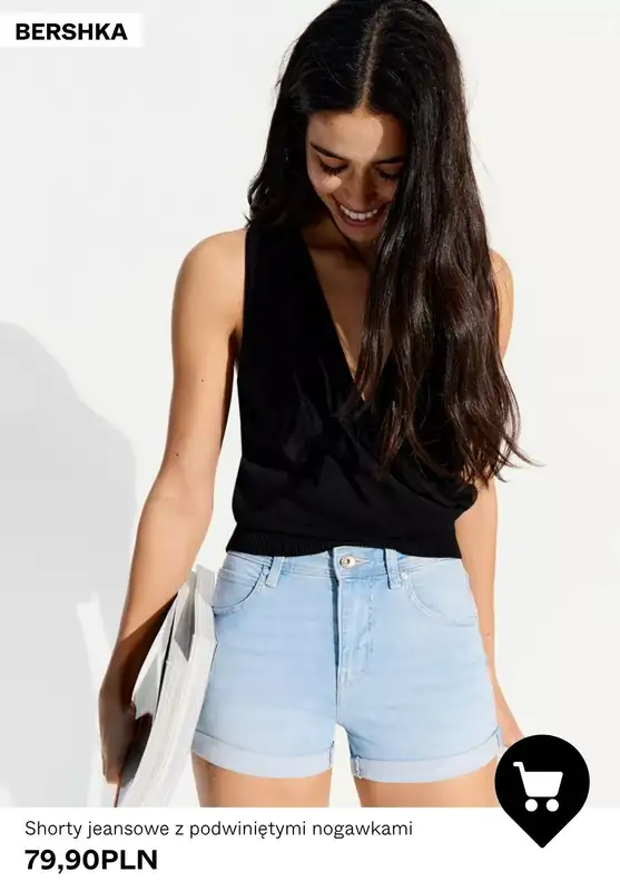 Bershka - gazetka promocyjna Shorty damskie od 79,90 PLN od czwartku 30.04  - strona 3
