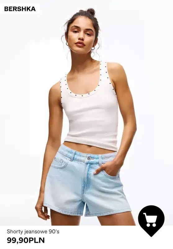 Bershka - gazetka promocyjna Shorty damskie od 79,90 PLN od czwartku 30.04  - strona 2