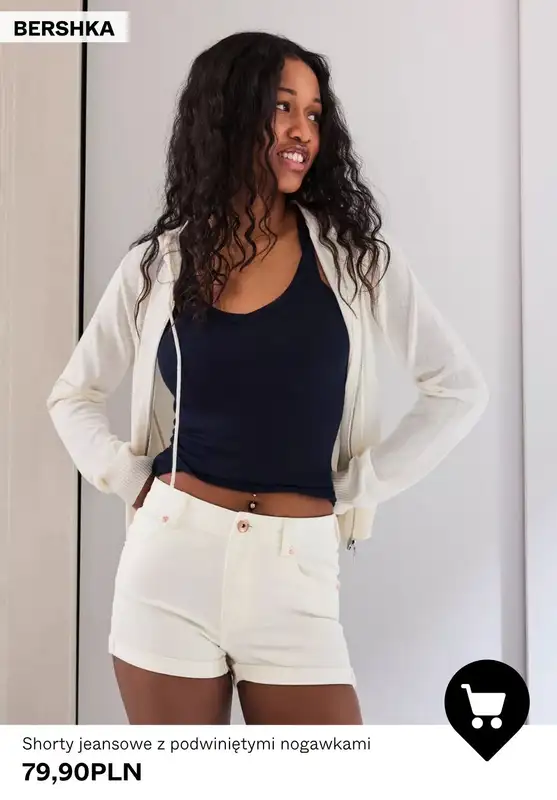 Bershka - gazetka promocyjna Shorty damskie od 79,90 PLN od czwartku 30.04  - strona 10