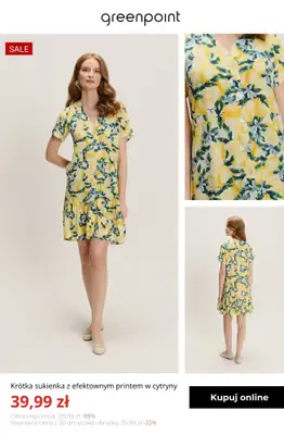Greenpoint - gazetka promocyjna Sukienki od 39,99 zł od środy 29.04  - strona 5