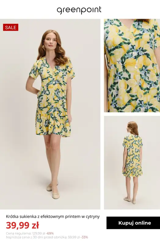 Greenpoint - gazetka promocyjna Sukienki od 39,99 zł od środy 29.04  - strona 5