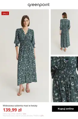 Greenpoint - gazetka promocyjna Sukienki od 39,99 zł od środy 29.04  - strona 9