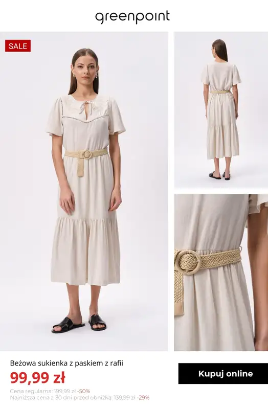 Greenpoint - gazetka promocyjna Sukienki od 39,99 zł od środy 29.04  - strona 11