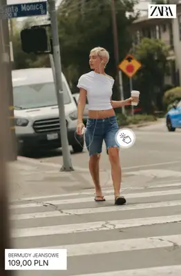 Zara - gazetka promocyjna Bermudy dla niej od środy 29.04  - strona 7