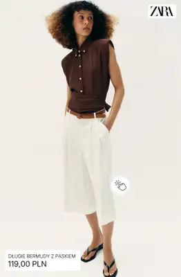 Zara - gazetka promocyjna Bermudy dla niej od środy 29.04  - strona 2