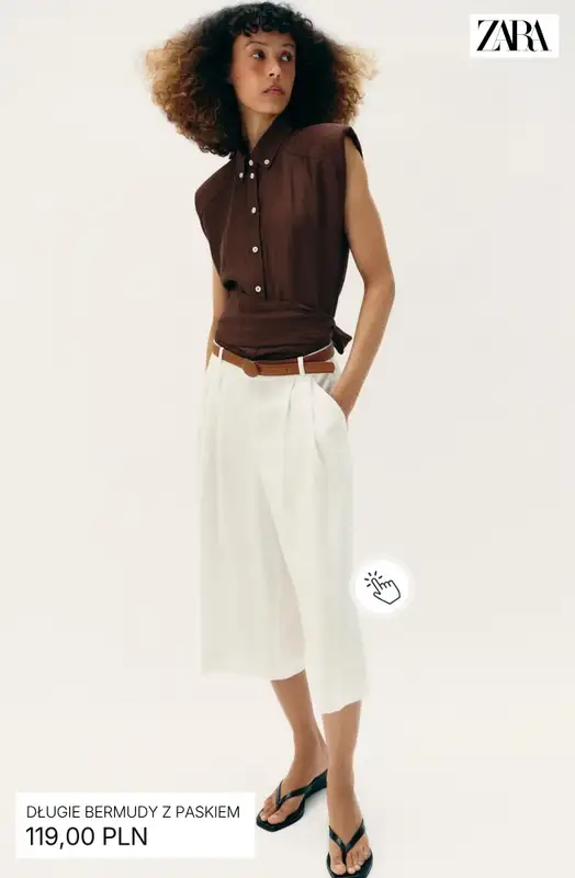 Zara - gazetka promocyjna Bermudy dla niej od środy 29.04  - strona 2
