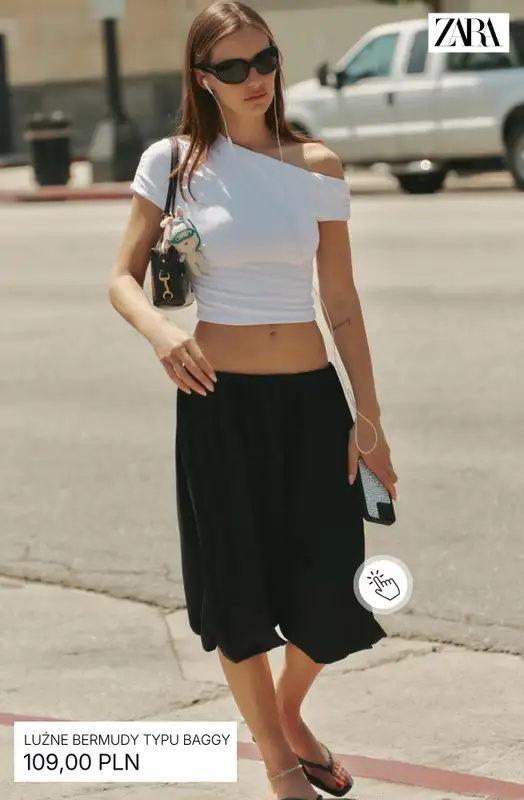 Zara - gazetka promocyjna Bermudy dla niej od środy 29.04  - strona 8