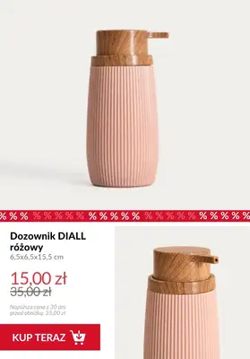 Homla - gazetka promocyjna Do -50% na produkty do łazienki od środy 29.04  - strona 6