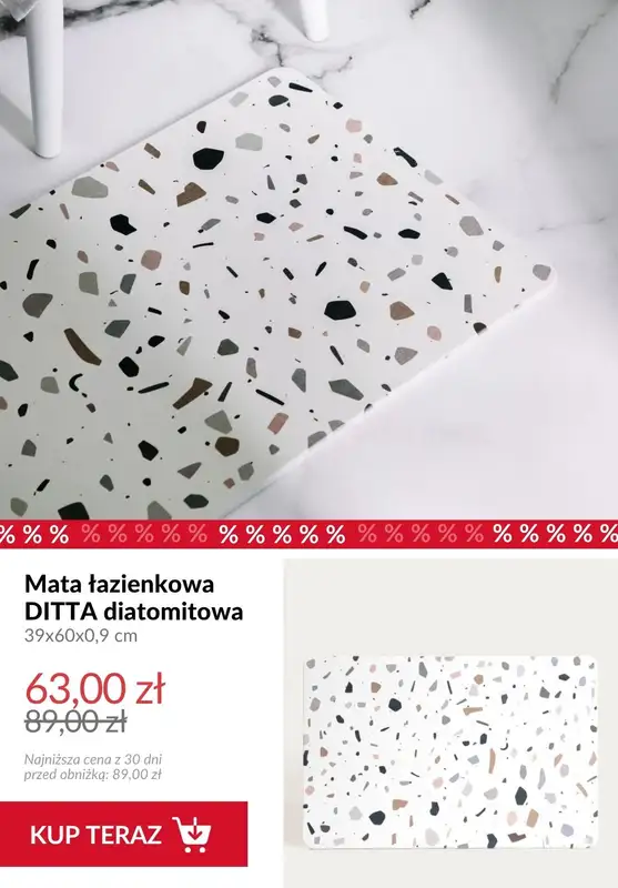 Homla - gazetka promocyjna Do -50% na produkty do łazienki od środy 29.04  - strona 10