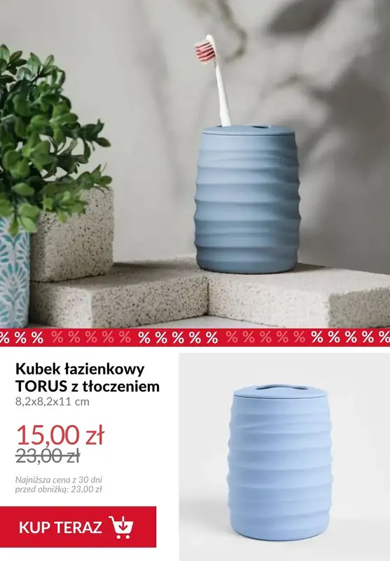 Homla - gazetka promocyjna Do -50% na produkty do łazienki od środy 29.04  - strona 11