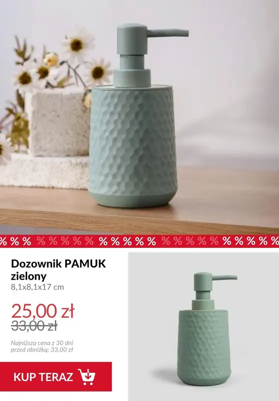 Homla - gazetka promocyjna Do -50% na produkty do łazienki od środy 29.04  - strona 9