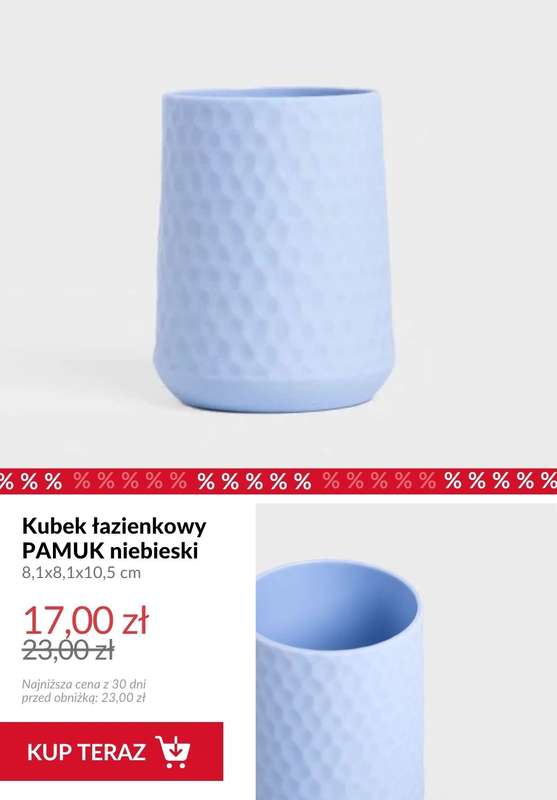 Homla - gazetka promocyjna Do -50% na produkty do łazienki od środy 29.04  - strona 7