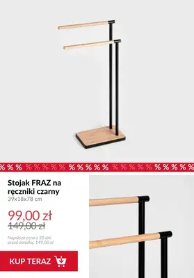 Homla - gazetka promocyjna Do -50% na produkty do łazienki od środy 29.04  - strona 8