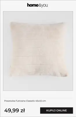 home&you - gazetka promocyjna Poszewki i poduszki ozdobne od środy 29.04 do niedzieli 10.05 - strona 9