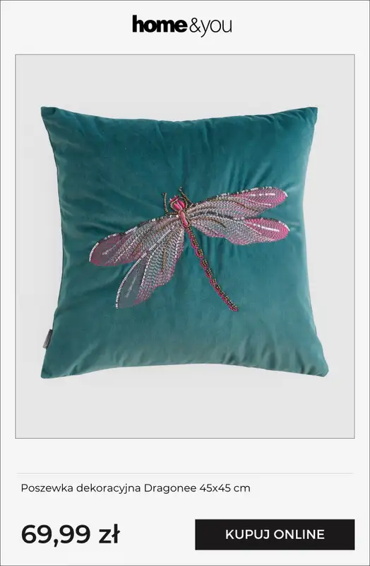 home&you - gazetka promocyjna Poszewki i poduszki ozdobne od środy 29.04 do niedzieli 10.05 - strona 3