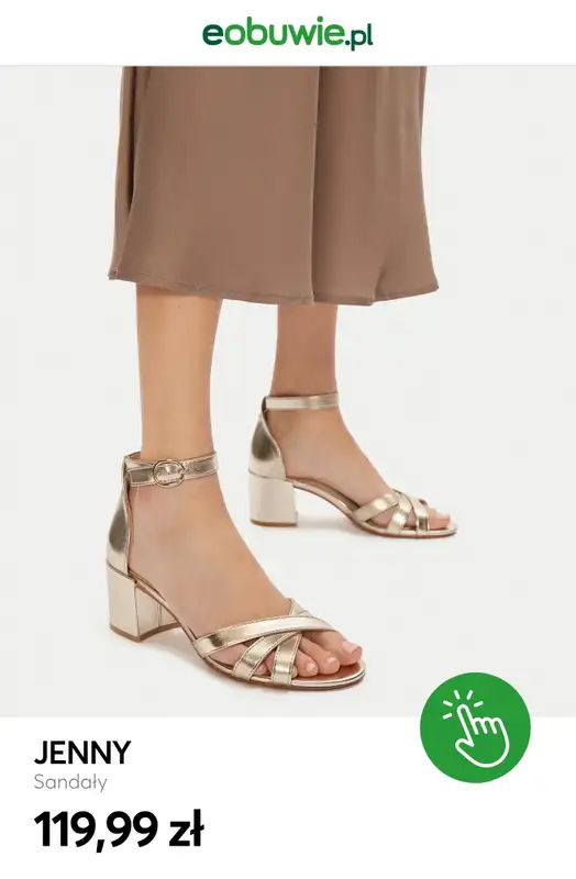 eobuwie.pl - gazetka promocyjna Sandały na słupku od środy 29.04  - strona 3