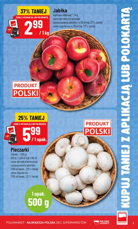 POLOmarket - gazetka promocyjna Katalog Kupuj taniej z POLOappką od środy 29.04 do wtorku 05.05 - strona 5