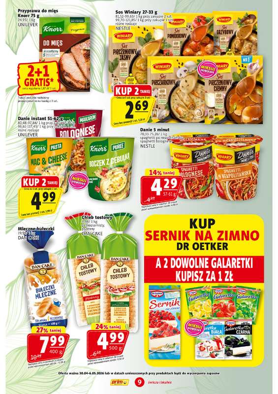 Prim Market - gazetka promocyjna Gazetka od czwartku 30.04 do środy 06.05 - strona 9