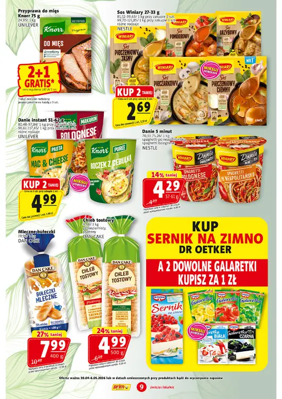 Prim Market - gazetka promocyjna Gazetka od czwartku 30.04 do środy 06.05 - strona 9