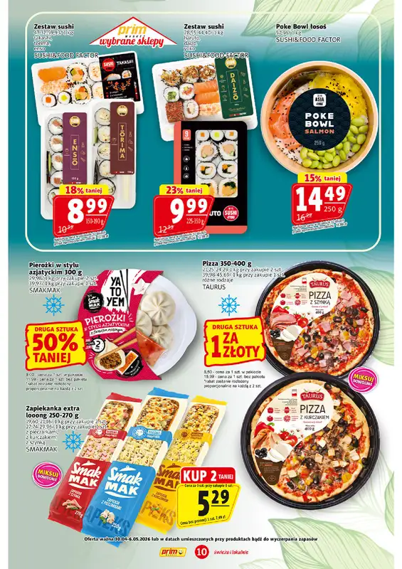 Prim Market - gazetka promocyjna Gazetka od czwartku 30.04 do środy 06.05 - strona 10