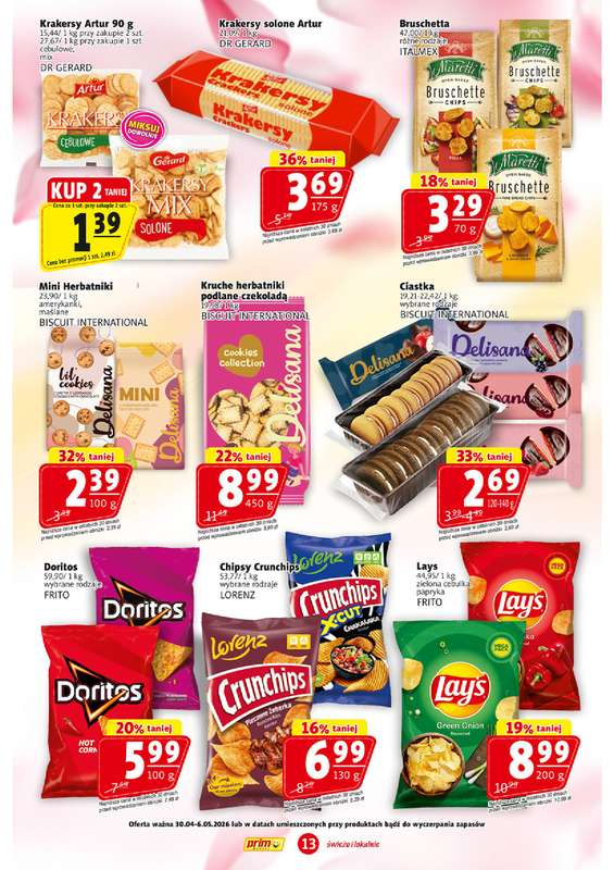 Prim Market - gazetka promocyjna Gazetka od czwartku 30.04 do środy 06.05 - strona 13