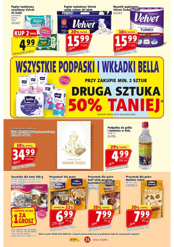 Prim Market - gazetka promocyjna Gazetka od czwartku 30.04 do środy 06.05 - strona 15