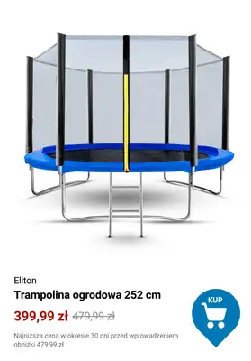 Decathlon - gazetka promocyjna Trampoliny ogrodowe w supercenach od środy 29.04  - strona 2