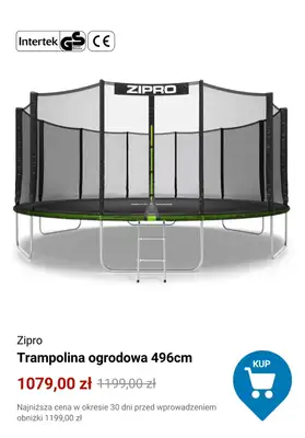 Decathlon - gazetka promocyjna Trampoliny ogrodowe w supercenach od środy 29.04  - strona 8