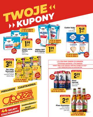 Społem Częstochowa - gazetka promocyjna Plakaty promocyjne od czwartku 30.04 do środy 06.05 - strona 2