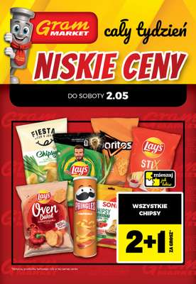 Gram Market - gazetka promocyjna Cały tydzień niskie ceny od czwartku 30.04 do środy 06.05