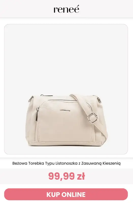 Renee - gazetka promocyjna Torebki w SUPER cenach! od środy 29.04 do niedzieli 10.05 - strona 7