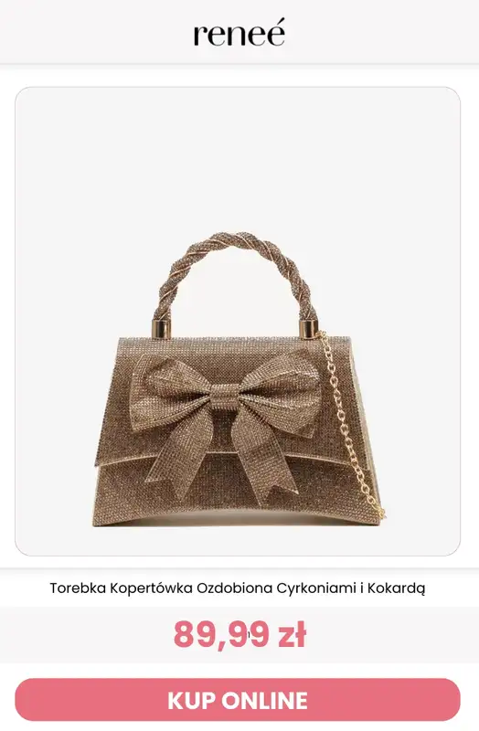 Renee - gazetka promocyjna Torebki w SUPER cenach! od środy 29.04 do niedzieli 10.05 - strona 3