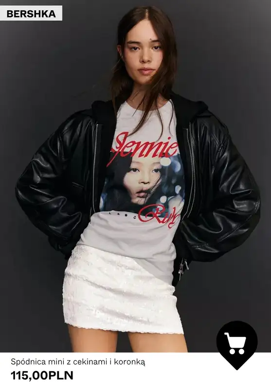 Bershka - gazetka promocyjna Spódnice od 65,90 PLN od piątku 01.05  - strona 10