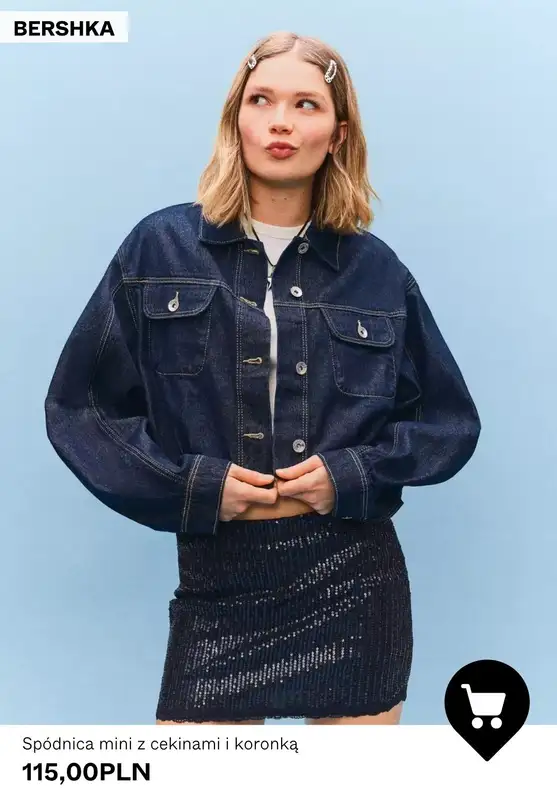 Bershka - gazetka promocyjna Spódnice od 65,90 PLN od piątku 01.05  - strona 9