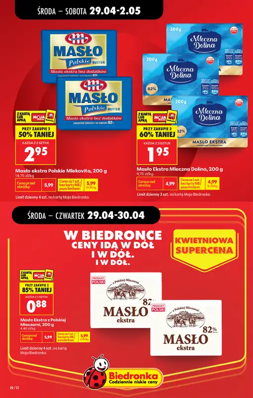 Biedronka - gazetka promocyjna Od środy od środy 29.04 do środy 06.05 - strona 32