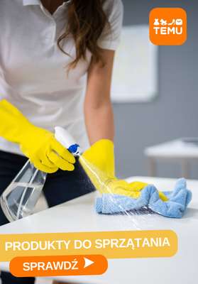 Temu - gazetka promocyjna Produkty do sprzątania od środy 29.04 
