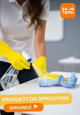 Temu - gazetka promocyjna Produkty do sprzątania od środy 29.04 