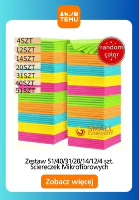 Temu - gazetka promocyjna Produkty do sprzątania od środy 29.04  - strona 10